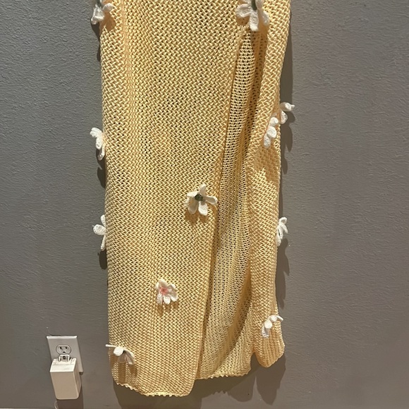 For Love and Lemons Corie Crochet Floral Maxi Dress - Picture 11 of 15